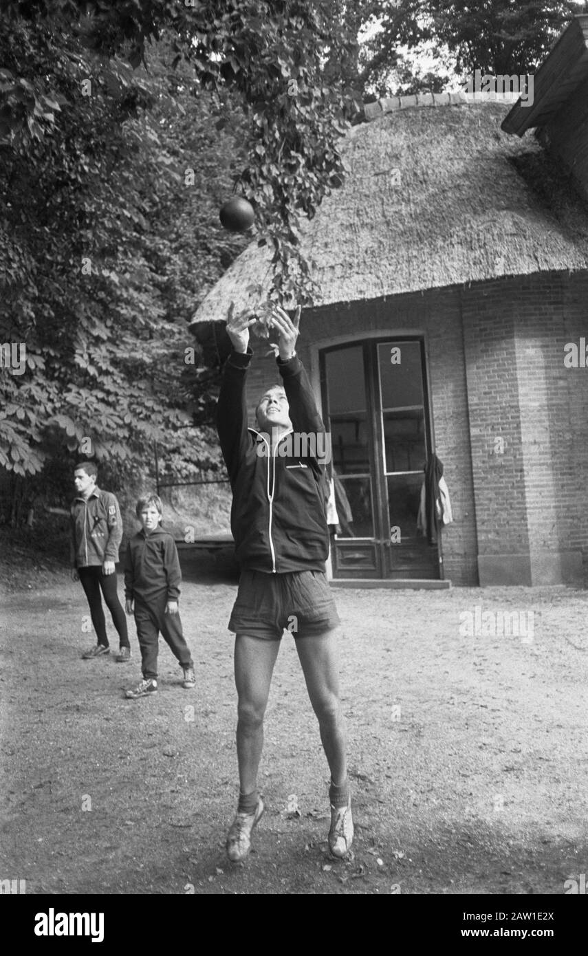 Mission Kluwer (Wolff): Kees Verkerk Au Cio Haarlem (Overveen) Date: 6 Septembre 1969 Lieu: Haarlem Nom De La Personne: Cio, Verkerk, Kees Banque D'Images