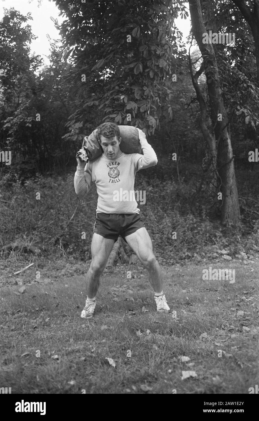 Mission Kluwer (Wolff): Kees Verkerk Au Cio Haarlem (Overveen) Date: 6 Septembre 1969 Lieu: Haarlem Nom De La Personne: Cio, Verkerk, Kees Banque D'Images