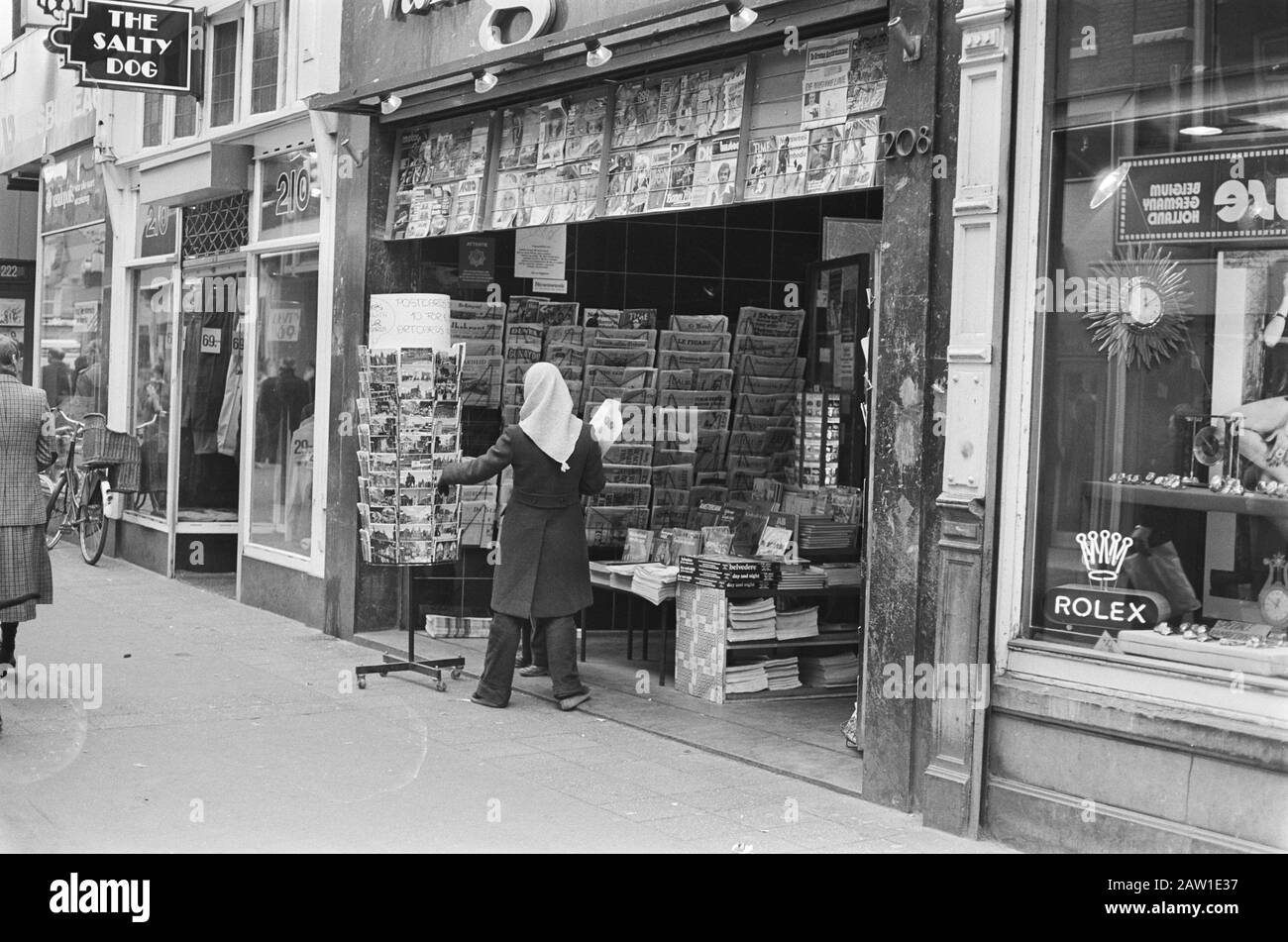 Mission Keesings; Kiosque Date: 17 Janvier 1978 Mots Clés: Kiosques Banque D'Images