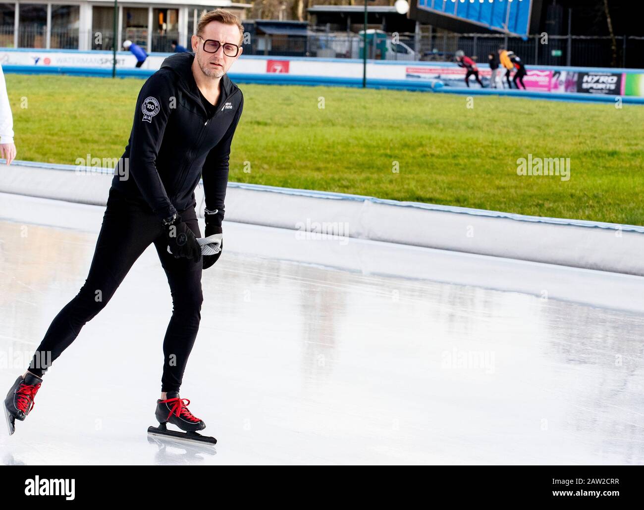 Amsterdam, Pays-Bas. 06 février 2020. Amsterdam, Jaap Eden IJsbaan, 06-02-2020, Présentation de la presse de Hollandse 100 : l'édition SUPER-HÉROS. Avec Le Prince Bernhard Junior Et La Princesse Margriet. Crédit: Pro Shots/Alay Live News Banque D'Images
