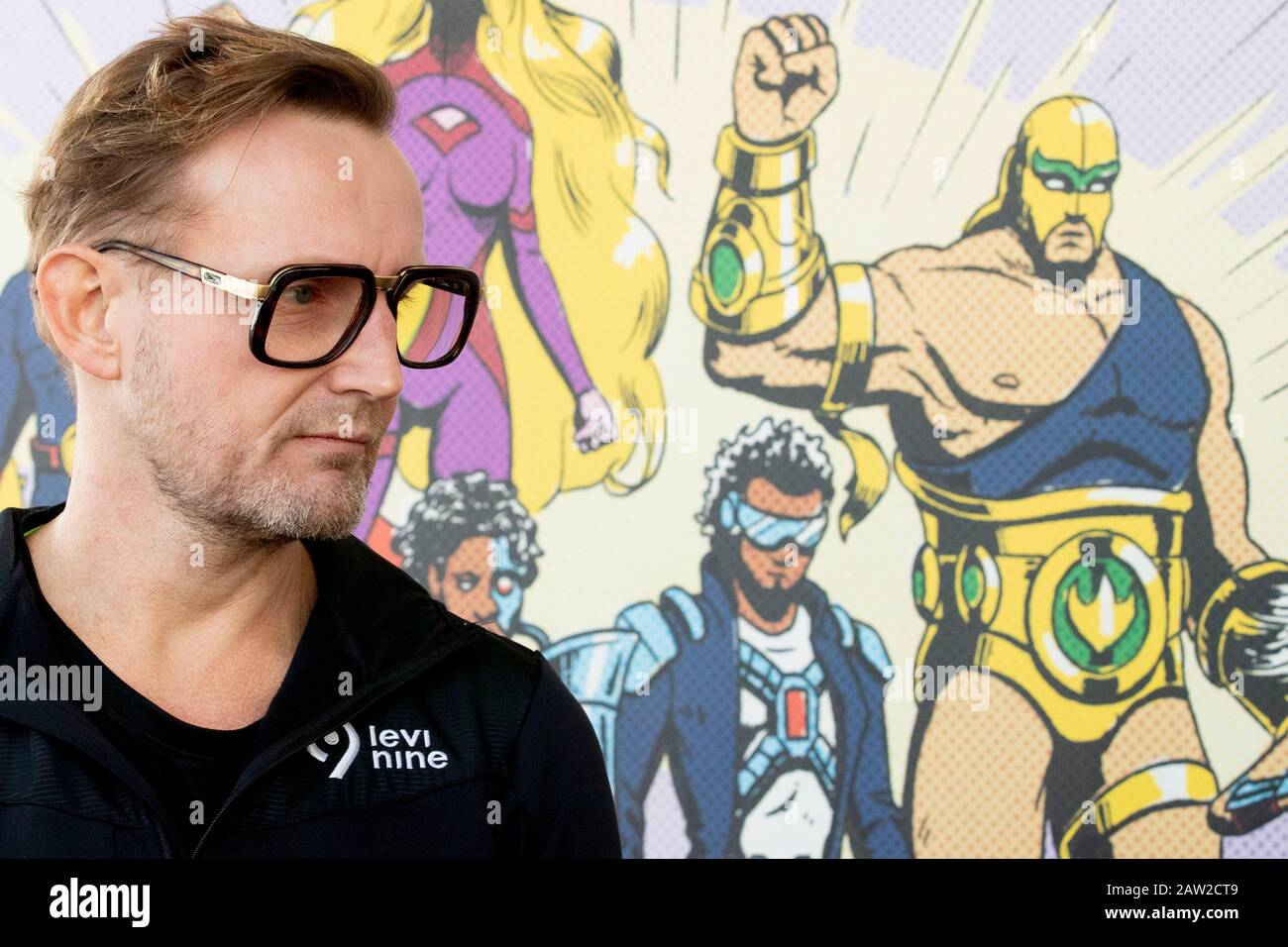 Amsterdam, Pays-Bas. 06 février 2020. Amsterdam, Jaap Eden IJsbaan, 06-02-2020, Présentation de la presse de Hollandse 100 : l'édition SUPER-HÉROS. Avec Le Prince Bernhard Junior Et La Princesse Margriet. Crédit: Pro Shots/Alay Live News Banque D'Images