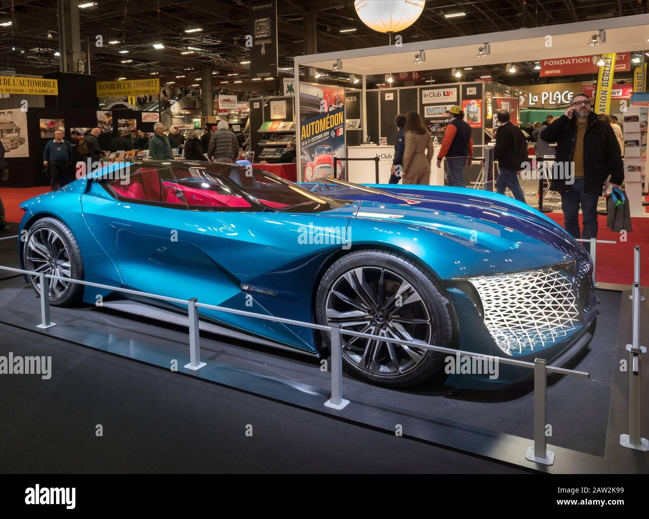 2018 Citroën DSX E0Tense concept car au salon automobile Retromobile Classic Paris 05/02/2020 Banque D'Images