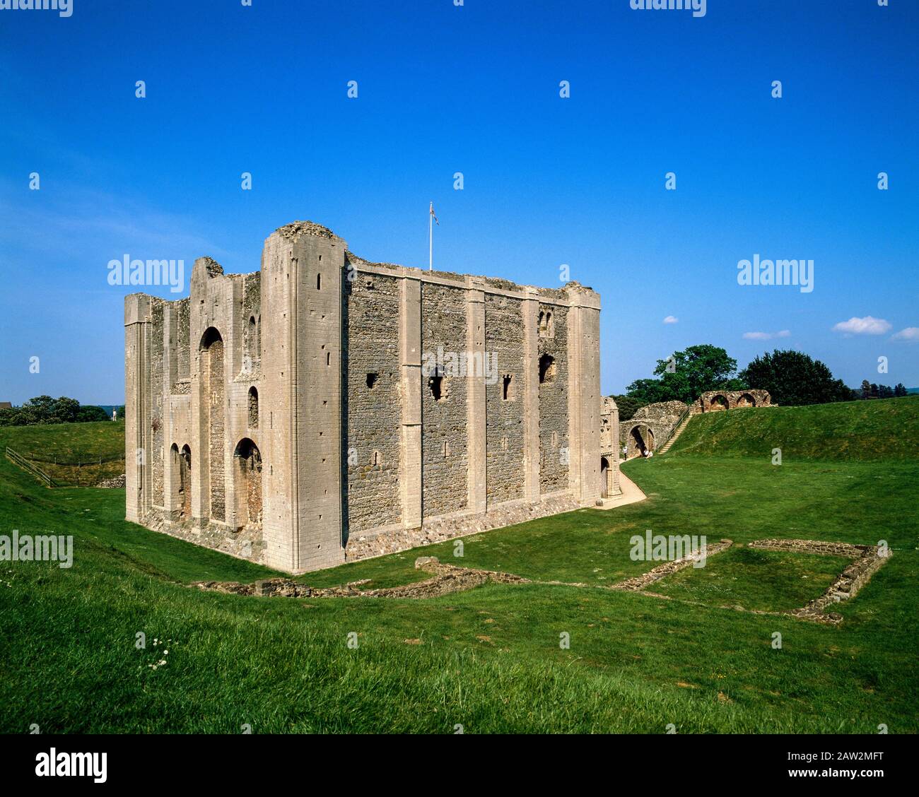 Castle rising castle Banque de photographies et d’images à haute ...