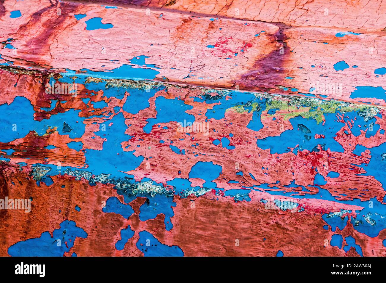 Village de pêche Détail Banque D'Images