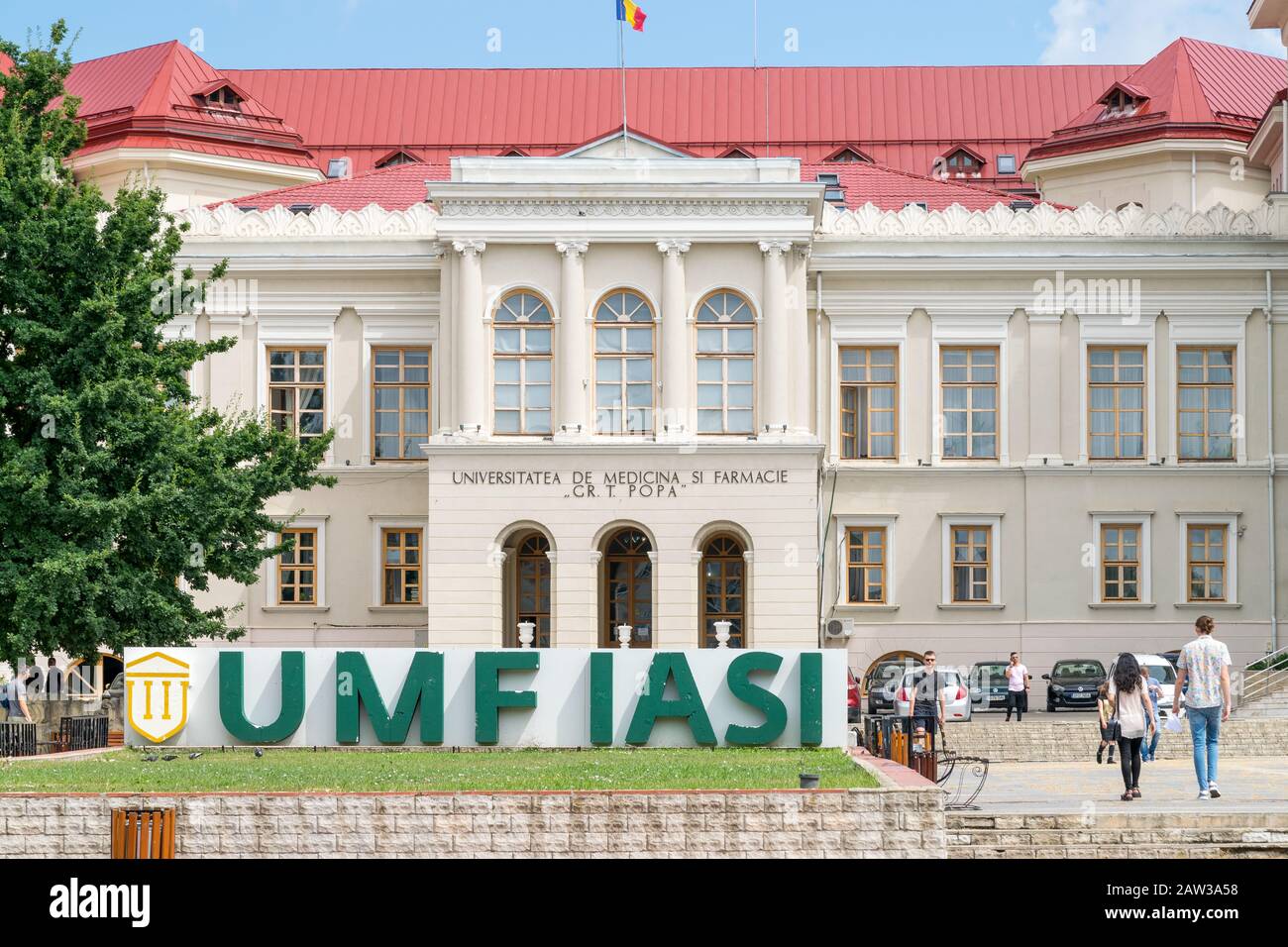 Université De Médecine Et Pharmacie Grigore T Popa Iasi, Roumanie - 6 août 2019: Université de médecine et de pharmacie 'Grigore  T. Popa' à Iasi, Roumanie. Université de médecine et de pharmacie à Iasi on  Photo Stock - Alamy