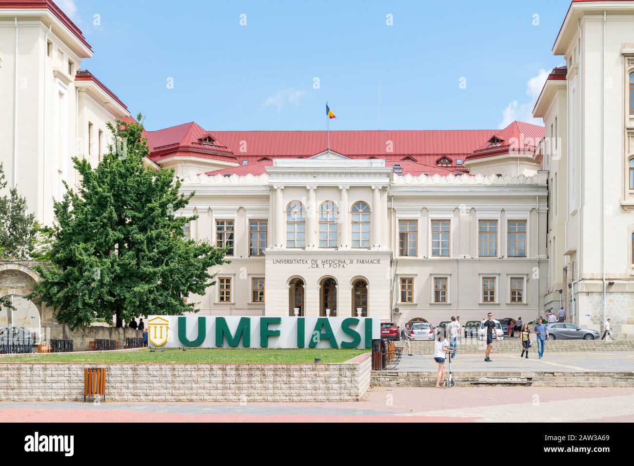 Université De Médecine Et Pharmacie Grigore T Popa Iasi, Roumanie - 6 août 2019: Université de médecine et de pharmacie 'Grigore  T. Popa' à Iasi, Roumanie. Université de médecine et de pharmacie à Iasi on  Photo Stock - Alamy