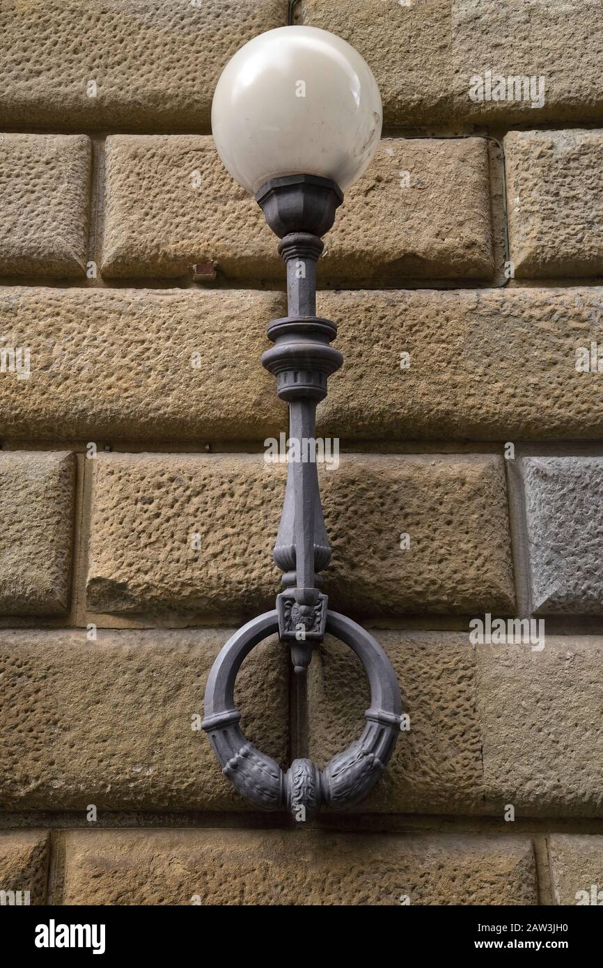 Ancienne lampe de rue Banque D'Images