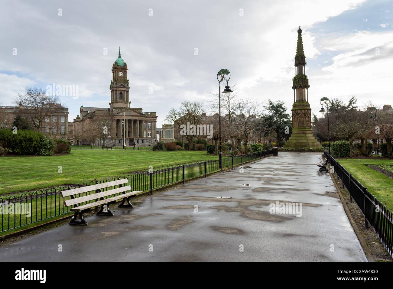 Hamilton Square, Birkenhead Banque D'Images