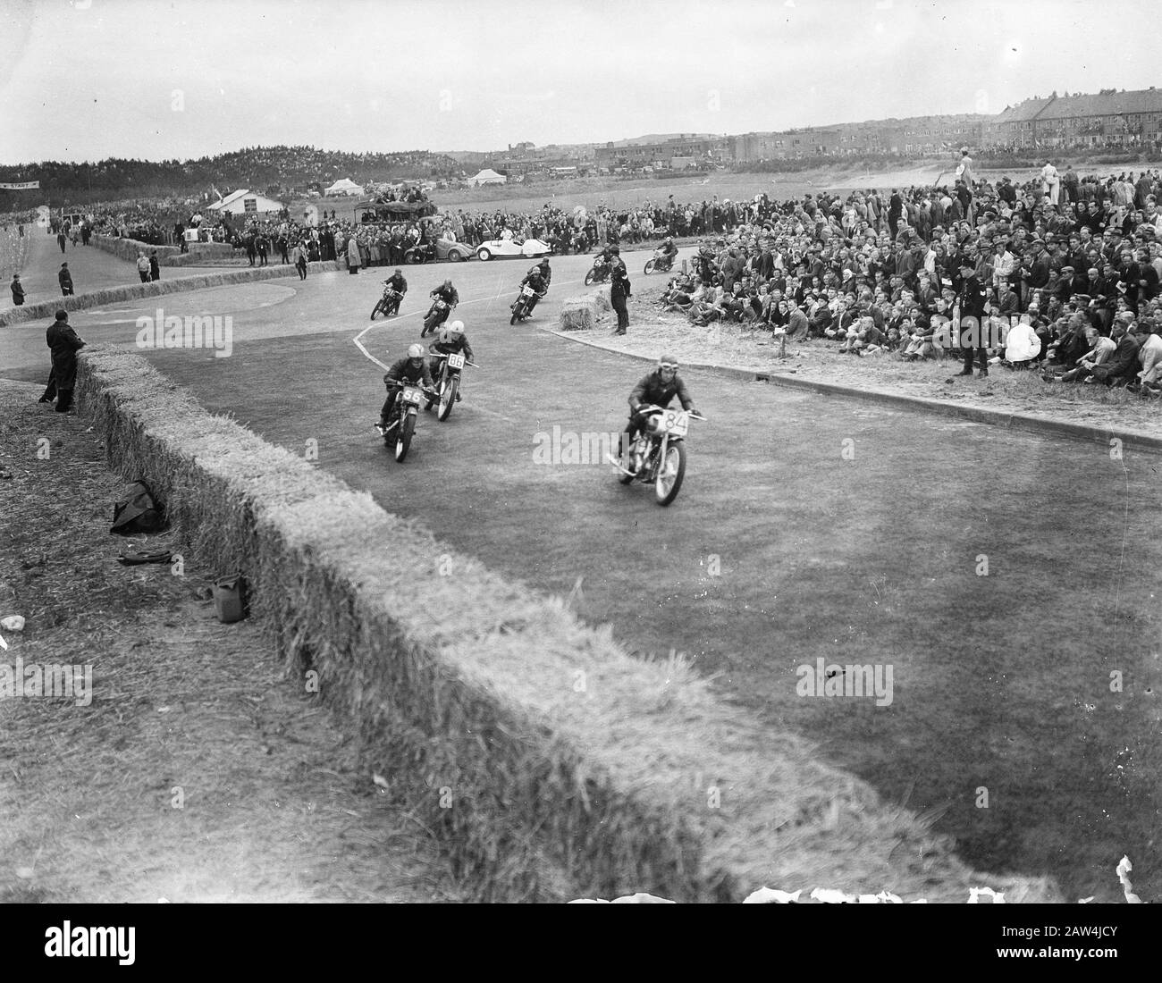 Moto Zandvoort Date : 17 Août 1946 Lieu : Hollande-Nord, Zandvoort Mots Clés : Sport Automobile, Sport Banque D'Images