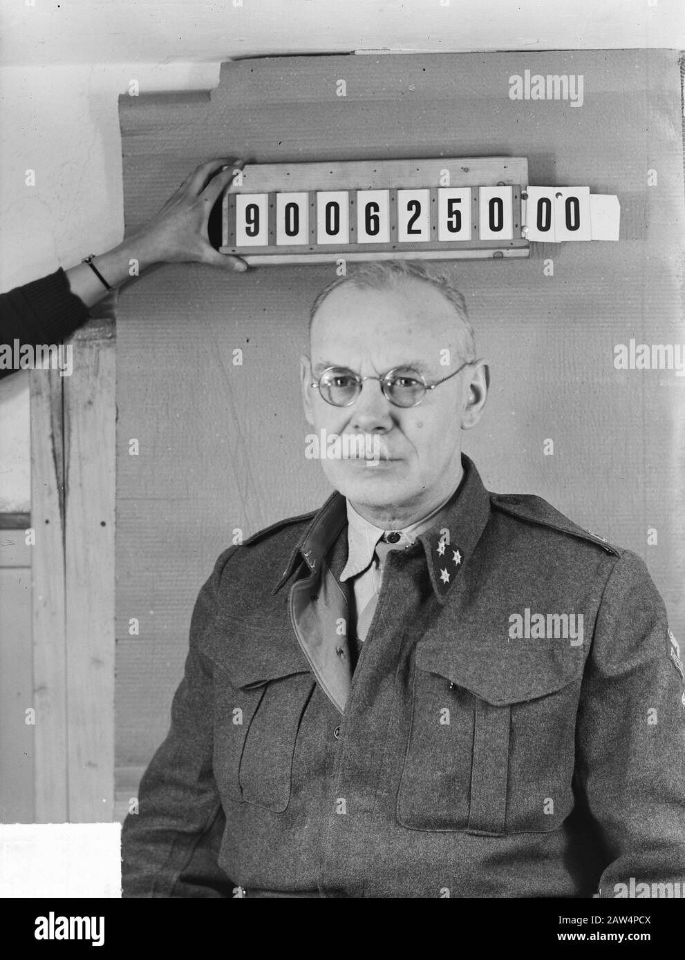 Capitaine De Passeport (900625000) Date : 1er Février 1950 Mots Clés : Capitaine Banque D'Images