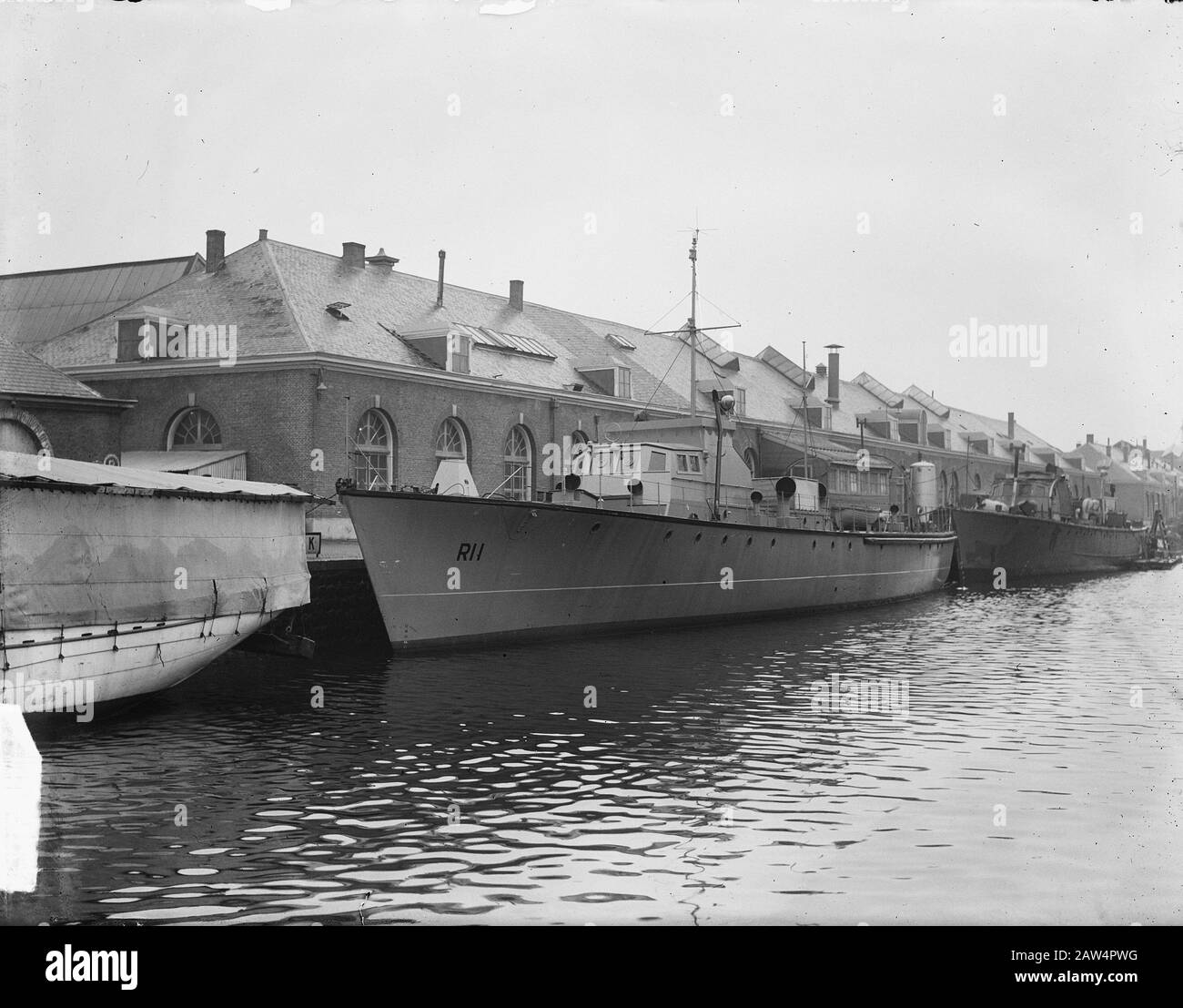 Navires de sauvetage pour la Marine RI1 Date : 23 mars 1950 mots clés : Marine, navires Banque D'Images