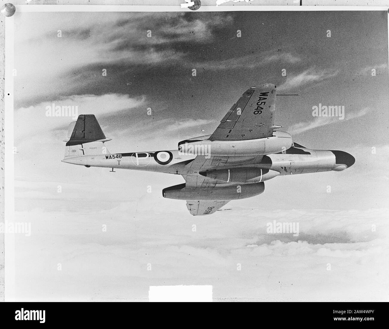 Night Hunter Pays-Bas Gloster Meteor NF11 Date : 20 décembre 1950 mots clés : Air force Personne Nom : Gloucester Banque D'Images