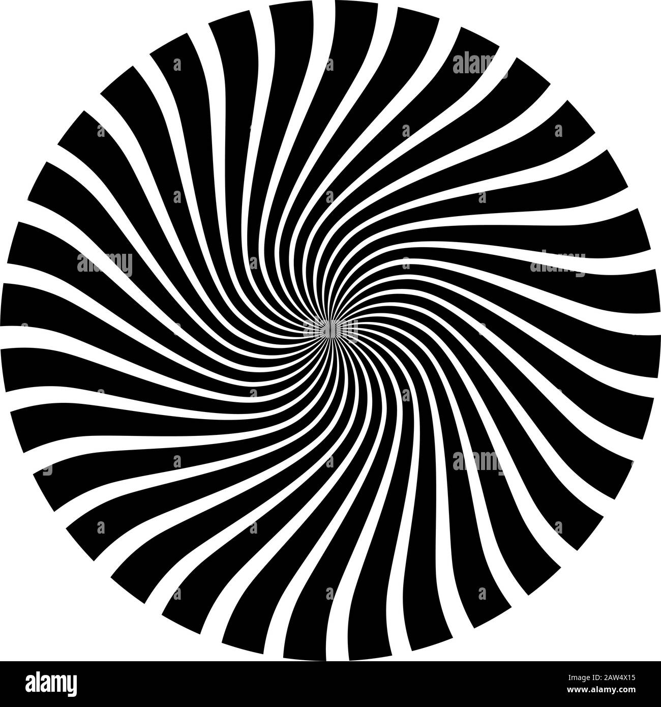Spirale D'Art Op Illustration de Vecteur