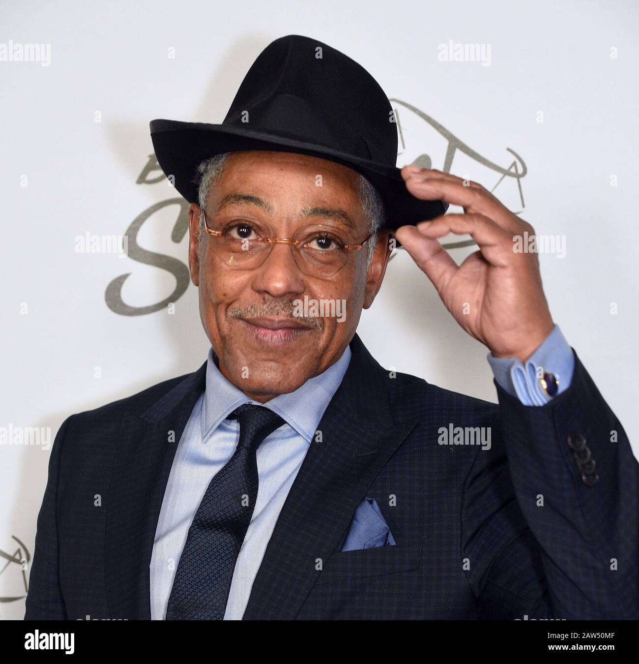Hollywood, CALIFORNIE - 05 FÉVRIER: Giancarlo Esposito assiste à la première de la saison 5 "Meilleur appel Saul" d'AMC à ArcLight Cinemas le 05 février 2020 à Hollywood, Californie. Photo: Annie Lesser/Imagespace Banque D'Images