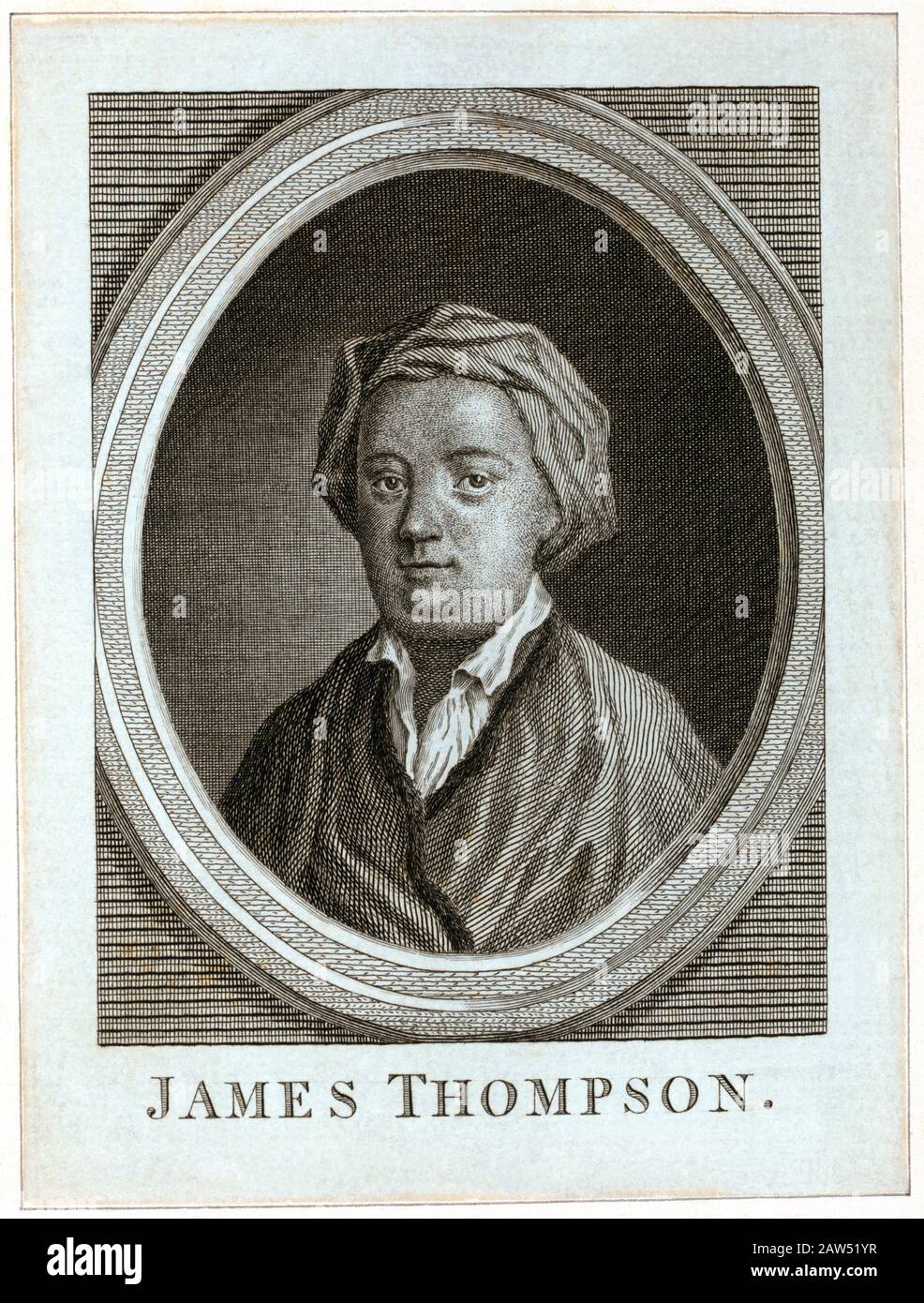 1740 CA, GRANDE-BRETAGNE : le poète et dramaturge britannique James Thomson ( 1700 - 1748 ), auteur de ode ' Rule, Britannia! '. (pour erreur dans ce port Banque D'Images