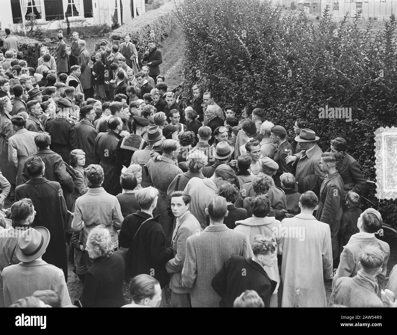 National Cross Country Breda Date : 30 Octobre 1953 Lieu : Breda Banque D'Images