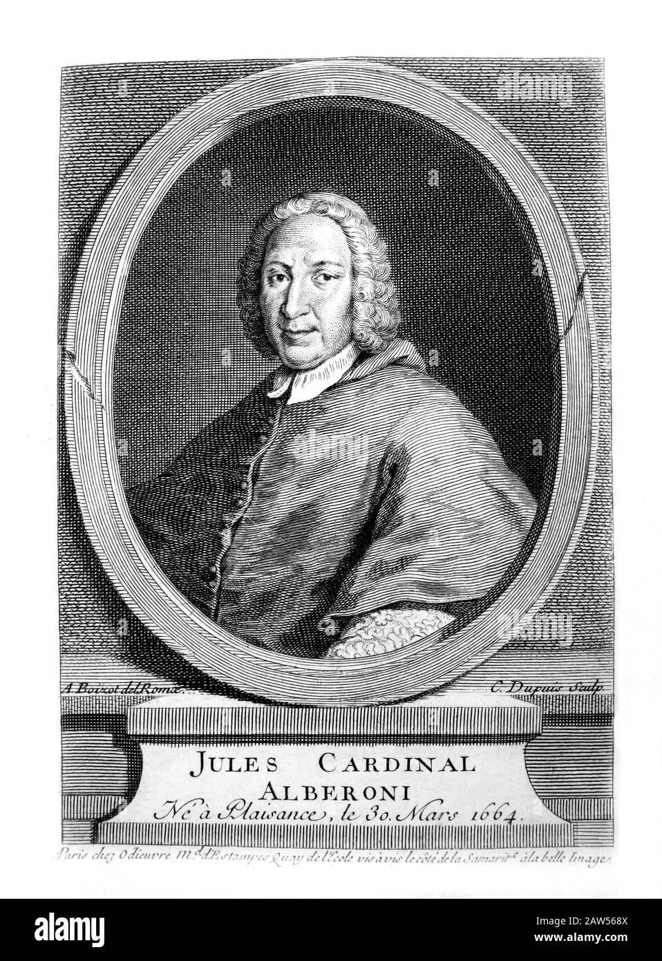 1710 CA, ROMA, ITALIE : La Cardinale catholique italienne Cardinale MAURILIO FOSSATI ( 1876 - 1965 ), homme d'État au service de Philippe V d'Espagne . Port Banque D'Images