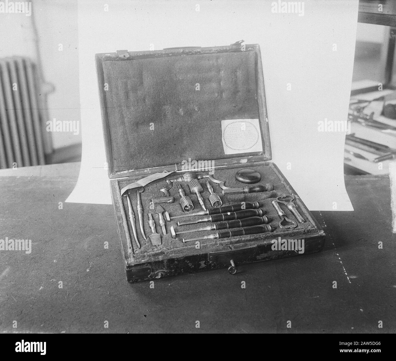 Mission Rvd Medical History Exhibition Waaggebouw Amsterdam Date : 14 Août 1949 Lieu : Amsterdam, Noord-Holland Banque D'Images