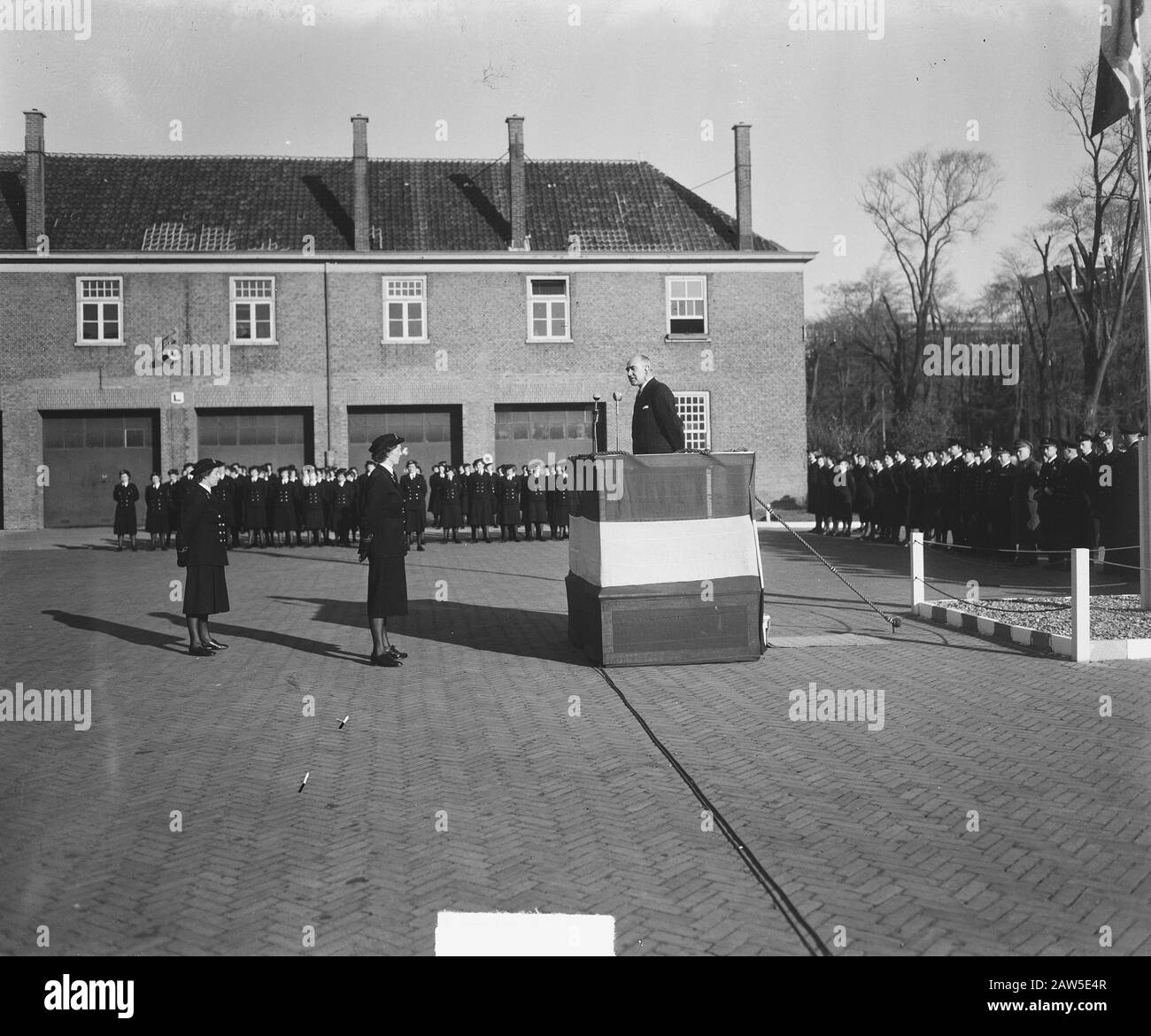 Marva 5 Ans Commémoration À La Haye Date : 29 Octobre 1949 Lieu : La Haye, Hollande-Méridionale Mots Clés : Commémorations Banque D'Images