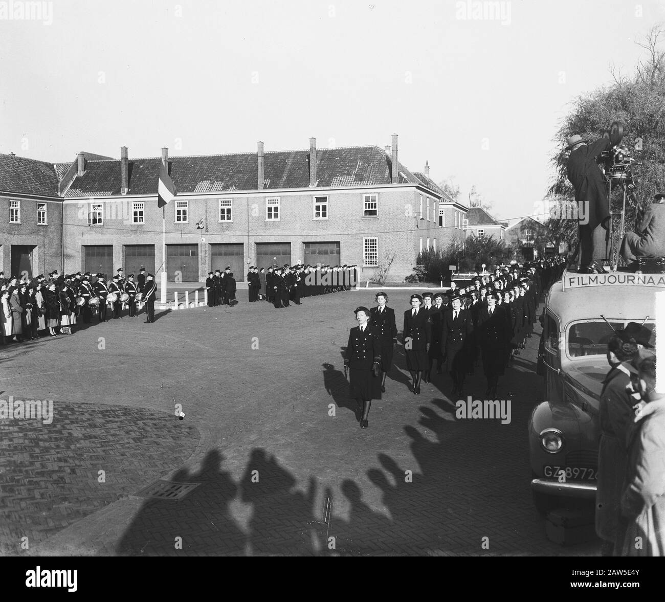 Marva 5 Ans Commémoration À La Haye Date : 29 Octobre 1949 Lieu : La Haye, Hollande-Méridionale Mots Clés : Commémorations Banque D'Images
