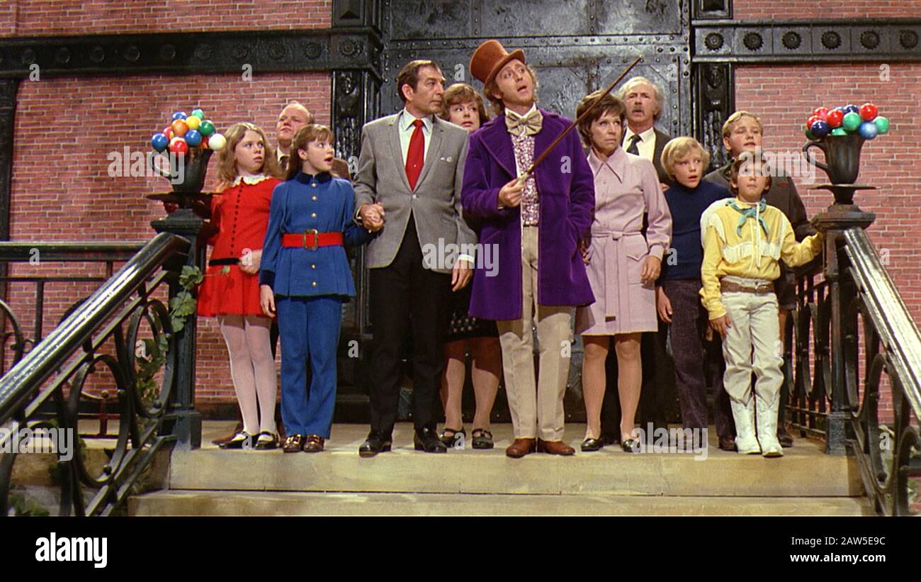 1971 , USA : L'acteur américain GENE WILDER ( 1933 – 2016 ), la pubblica encore pour le film ' Willy Wonka & The Chocolate Factory ' ( Willy Wonka e l Banque D'Images