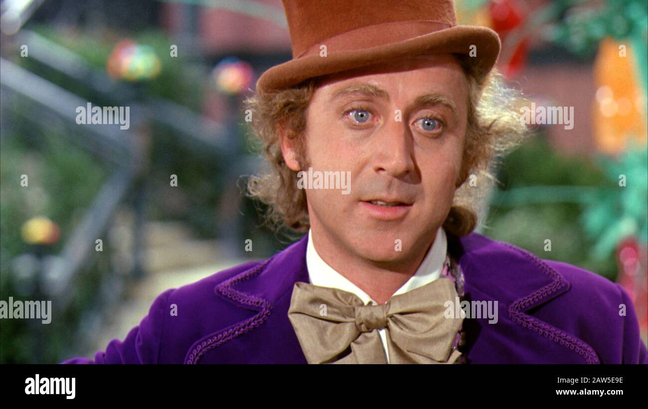 1971 , USA : L'acteur américain GENE WILDER ( 1933 – 2016 ), la pubblica encore pour le film ' Willy Wonka & The Chocolate Factory ' ( Willy Wonka e l Banque D'Images