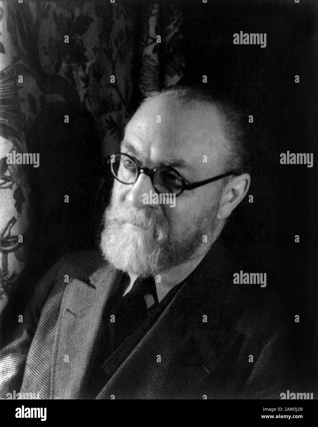 1933 , 20 mai , NEW YORK , États-Unis : le peintre français HENRI MATISSE ( 1869 - 1954 ). Photo de CARL VAN VECHTEN . - ARTS - ARTI VISIVE - ARTE - FRANCIA Banque D'Images