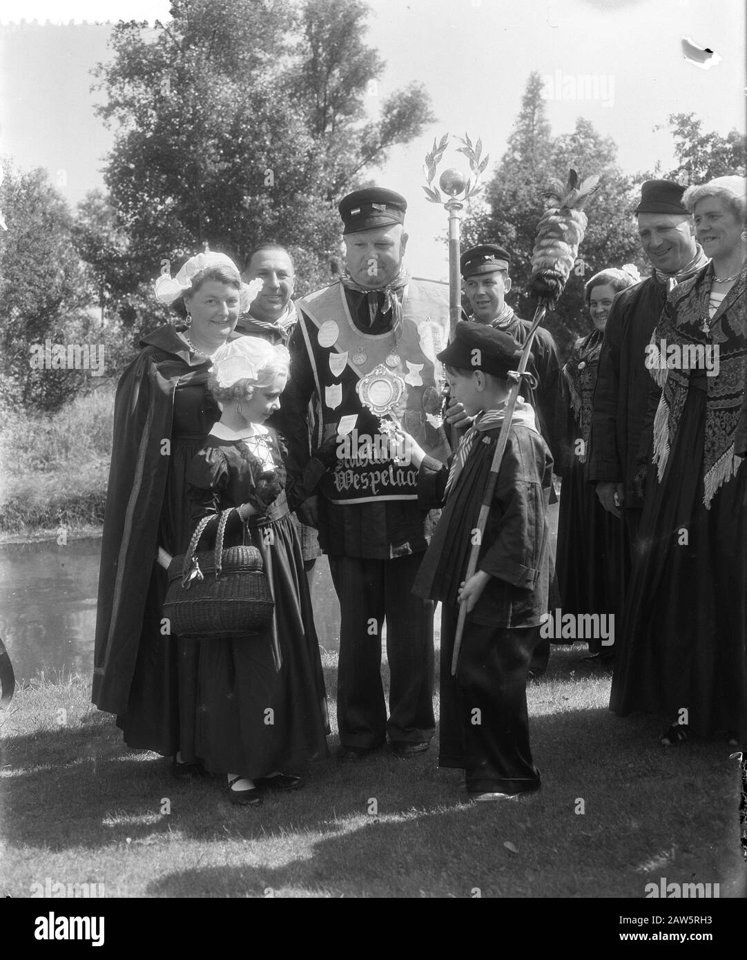 Landjuweel Eindhoven, Belge participants avec prix Date: 26 juin 1955 lieu: Eindhoven mots clés: Pays Jewellery, PRIX, participants Banque D'Images