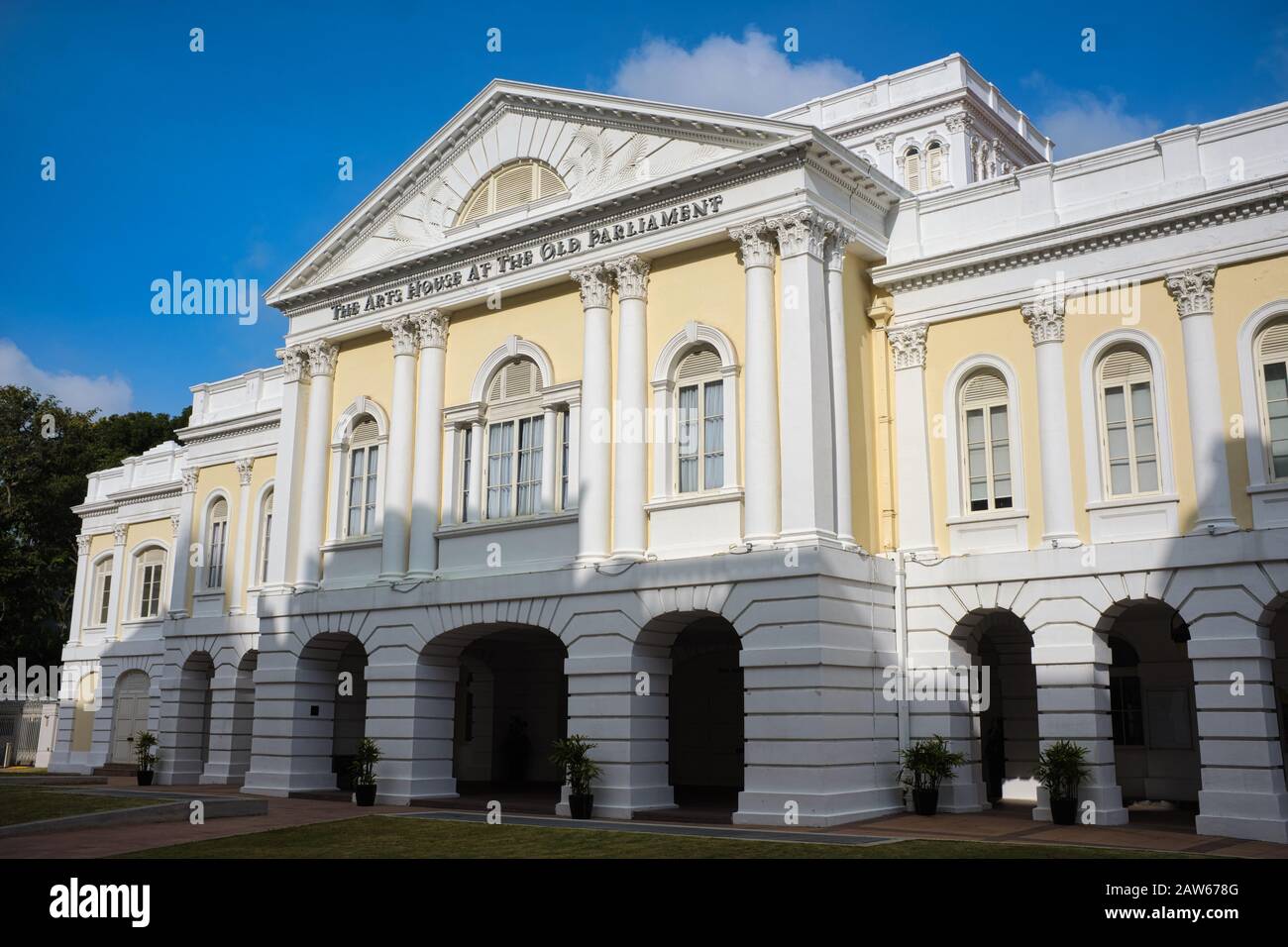 Le Musée Des Arts De La Vieille Législature, Singapour Banque D'Images