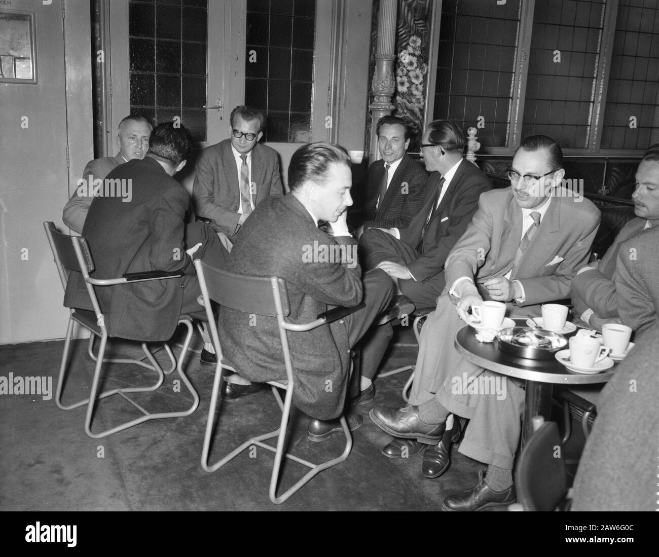 Missions Société de la publicité, Fondation de la publicité edu. Date: 27 Juin 1958 Nom De La Personne: Société Publicité Banque D'Images