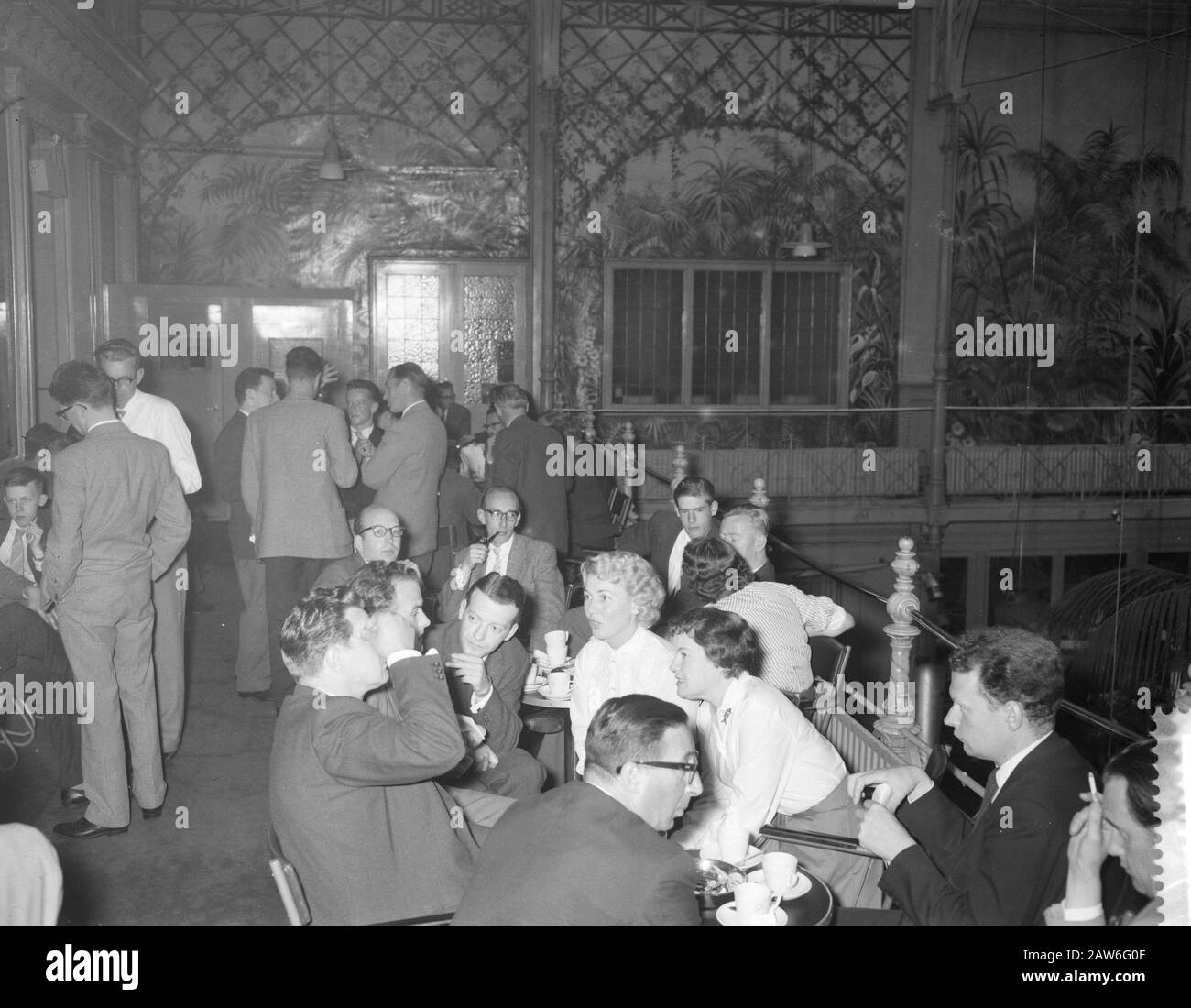 Missions Société de la publicité, Fondation de la publicité edu. Date: 27 Juin 1958 Nom De La Personne: Société Publicité Banque D'Images