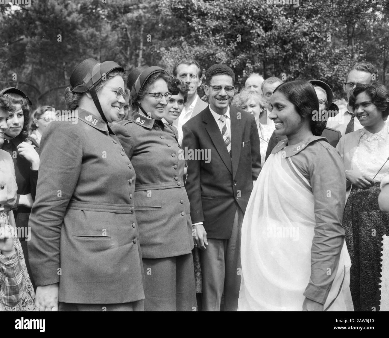 Journée nationale de campagne de l'Armée du Salut dans le domaine royal Soestdijk Baarn Date : 18 juin 1959 Banque D'Images