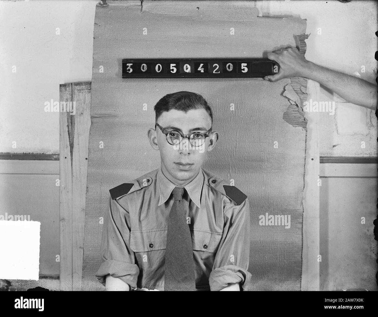 Photos de passeport Zeeburg 300504205 Date: 2 juin 1950 Nom De La Personne: Zeeburg Banque D'Images