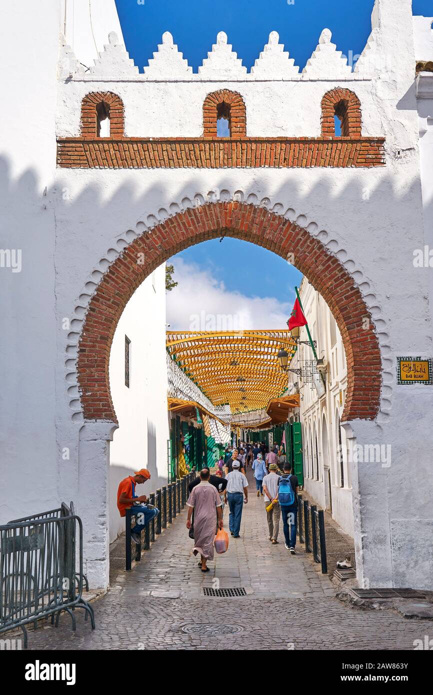 Tetuan Medina, Maroc, Unesco Banque D'Images