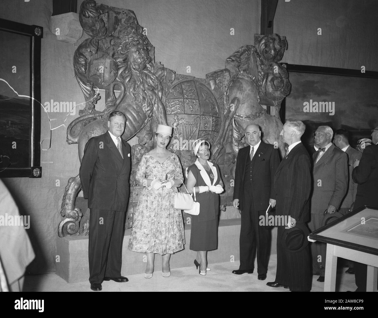 Ouverture Du Musée De Ruyter Date : 2 Juillet 1957 Mots Clés : Ouvertures Banque D'Images