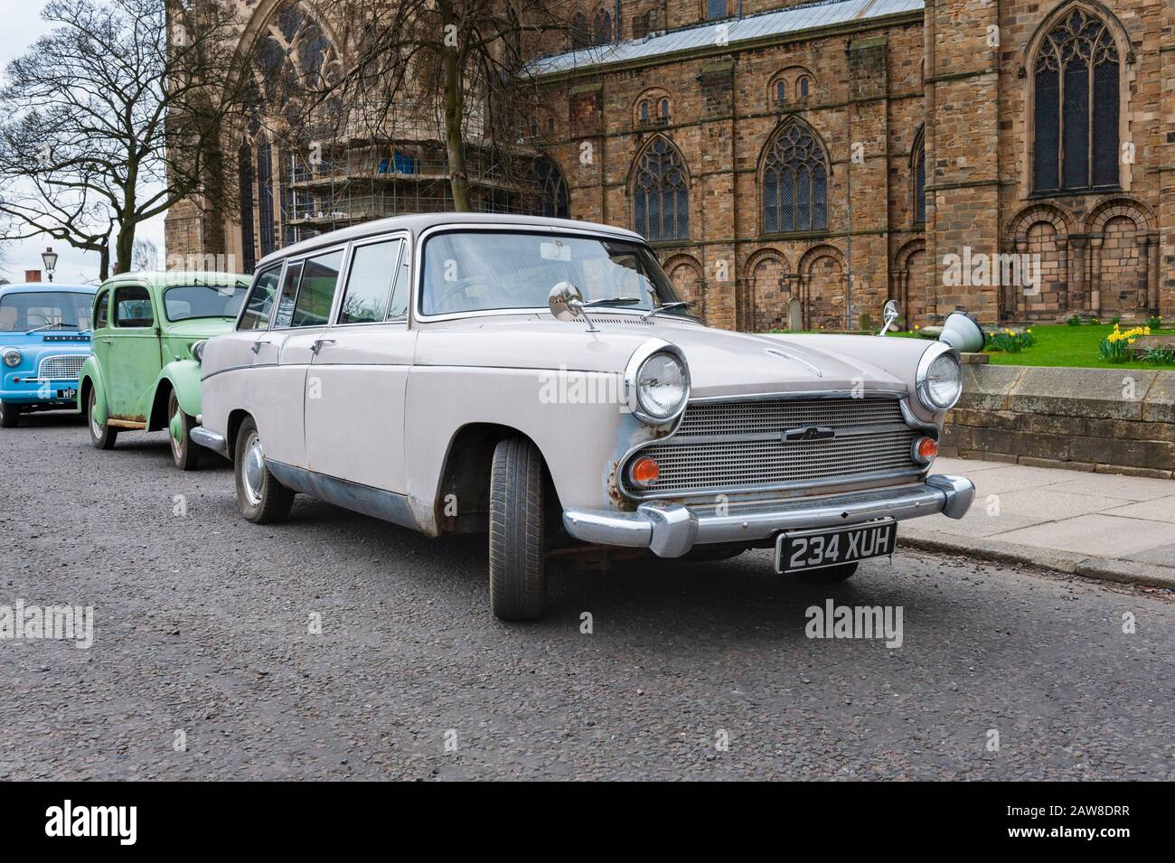 Voiture classique de l'industrie automobile britannique de 1960 - Austin Cambridge A60 Estate car Banque D'Images