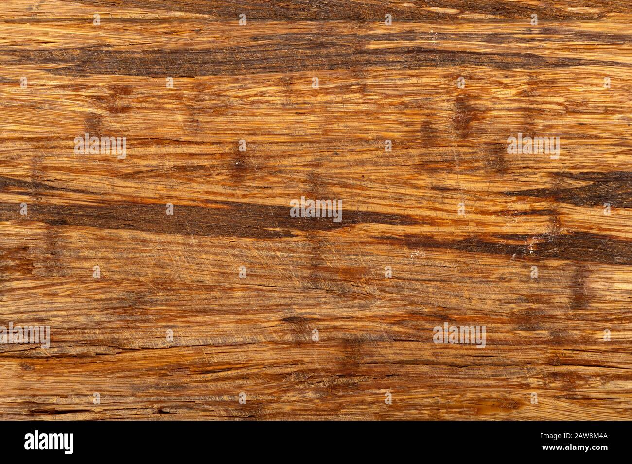 Planche à découper en bois rayé vieux texture background. Banque D'Images