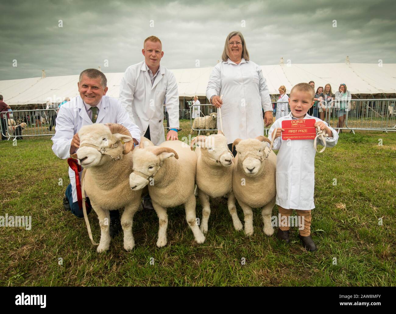 Dorset County Show Banque D'Images