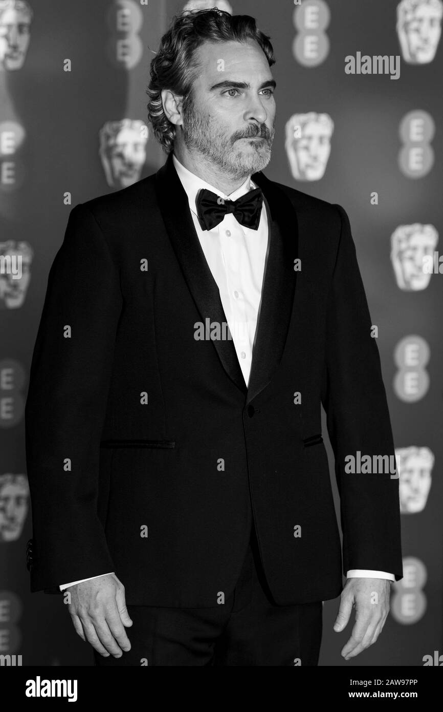 Joaquin Phoenix assiste aux EE British Academy Film Awards 2020 au Royal Albert Hall - BAFTA Awards 2020 - Londres, Royaume-Uni (02/02/2020) | utilisation dans le monde entier Banque D'Images