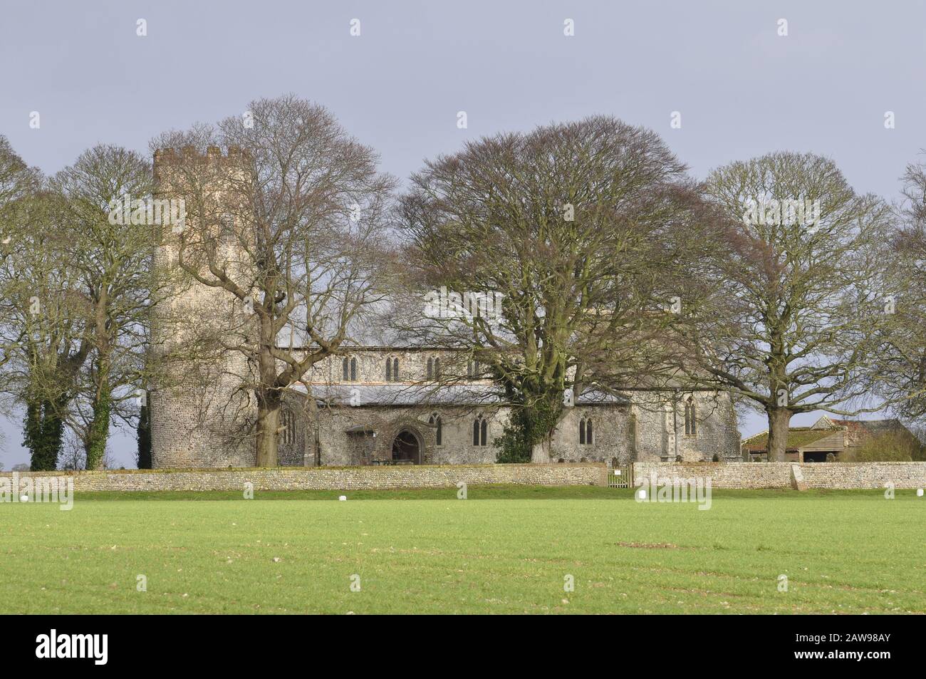 Église St Margaret, Witton, Norfolk nord, Angleterre, Royaume-Uni. Banque D'Images