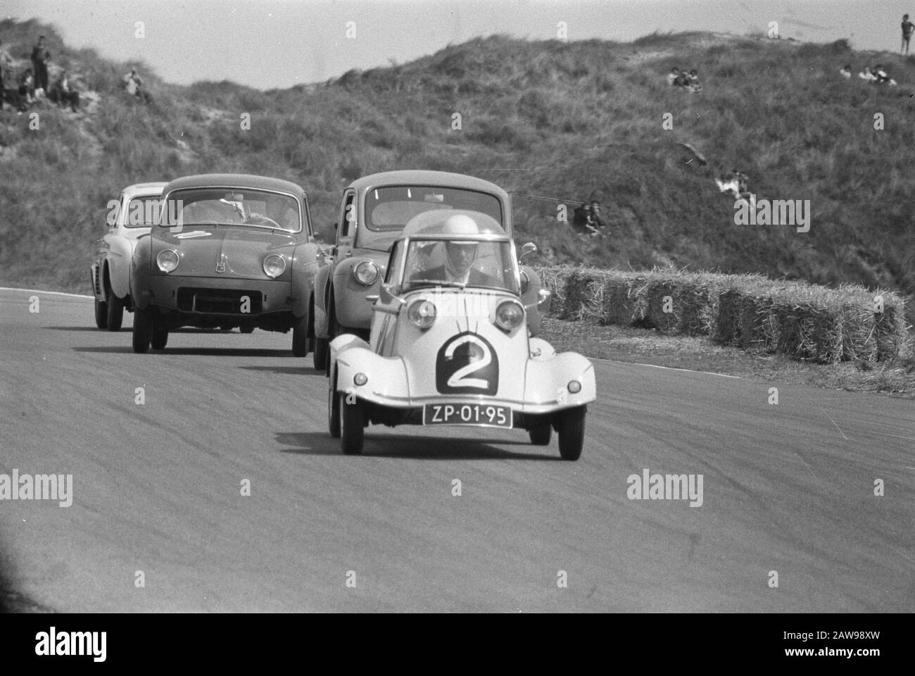 Moto Zandvoort Whit (Messerschmitt) Date : 18 Mai 1959 Lieu : Zandvoort Mots Clés : Sport Automobile, Sport Banque D'Images