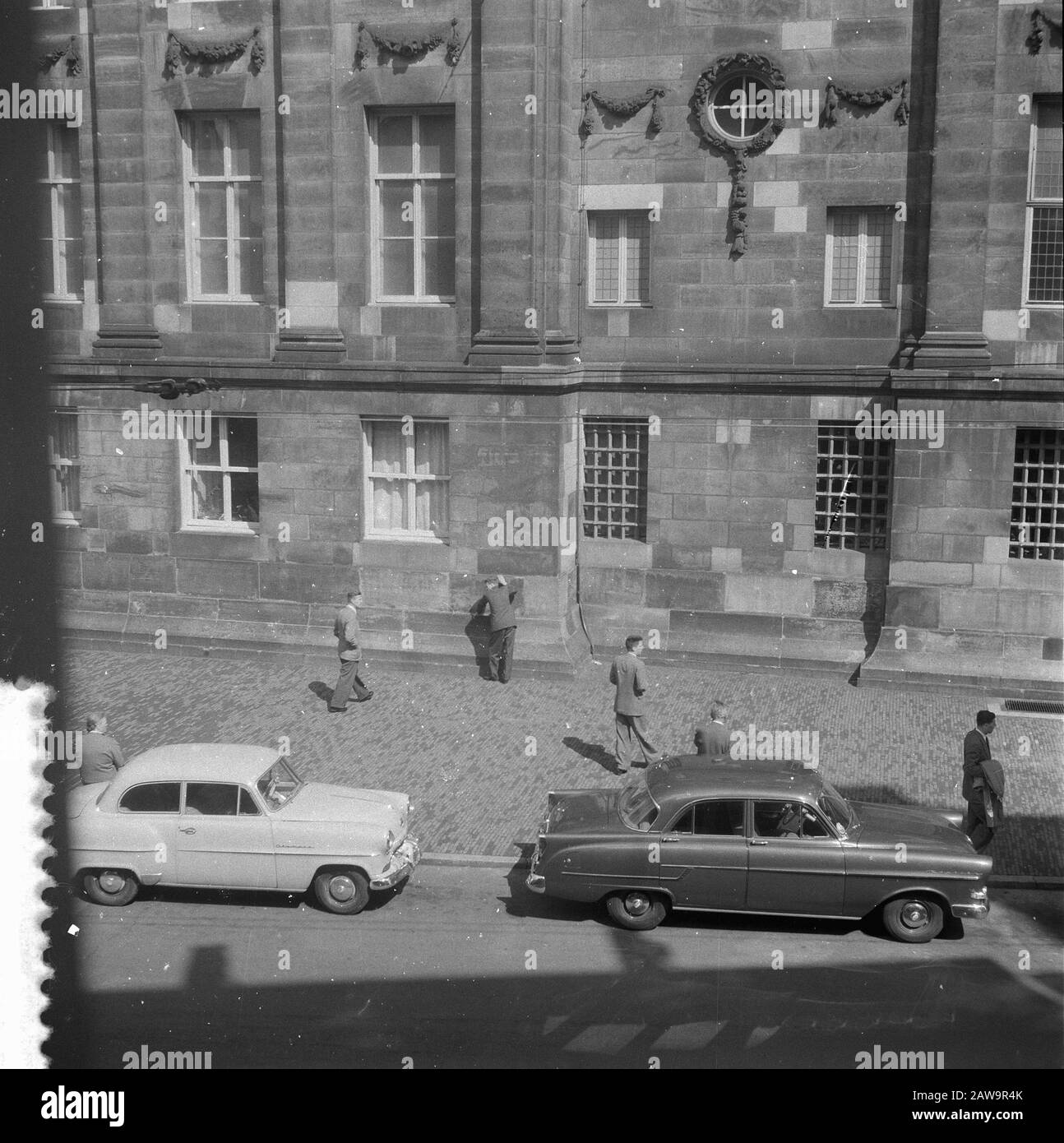 Reconstruction vol Paleisstraat Date : 27 juillet 1957 mots clés : reconstructions, vol Banque D'Images