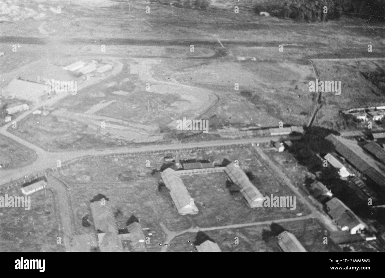 Visitez Le Ministre Romme Au Big East [Makassar, Manado, Ambon, Flores, Surabaya] Air. Base ? Date: 1947 Lieu: Indonésie Hollandais East Indies Banque D'Images