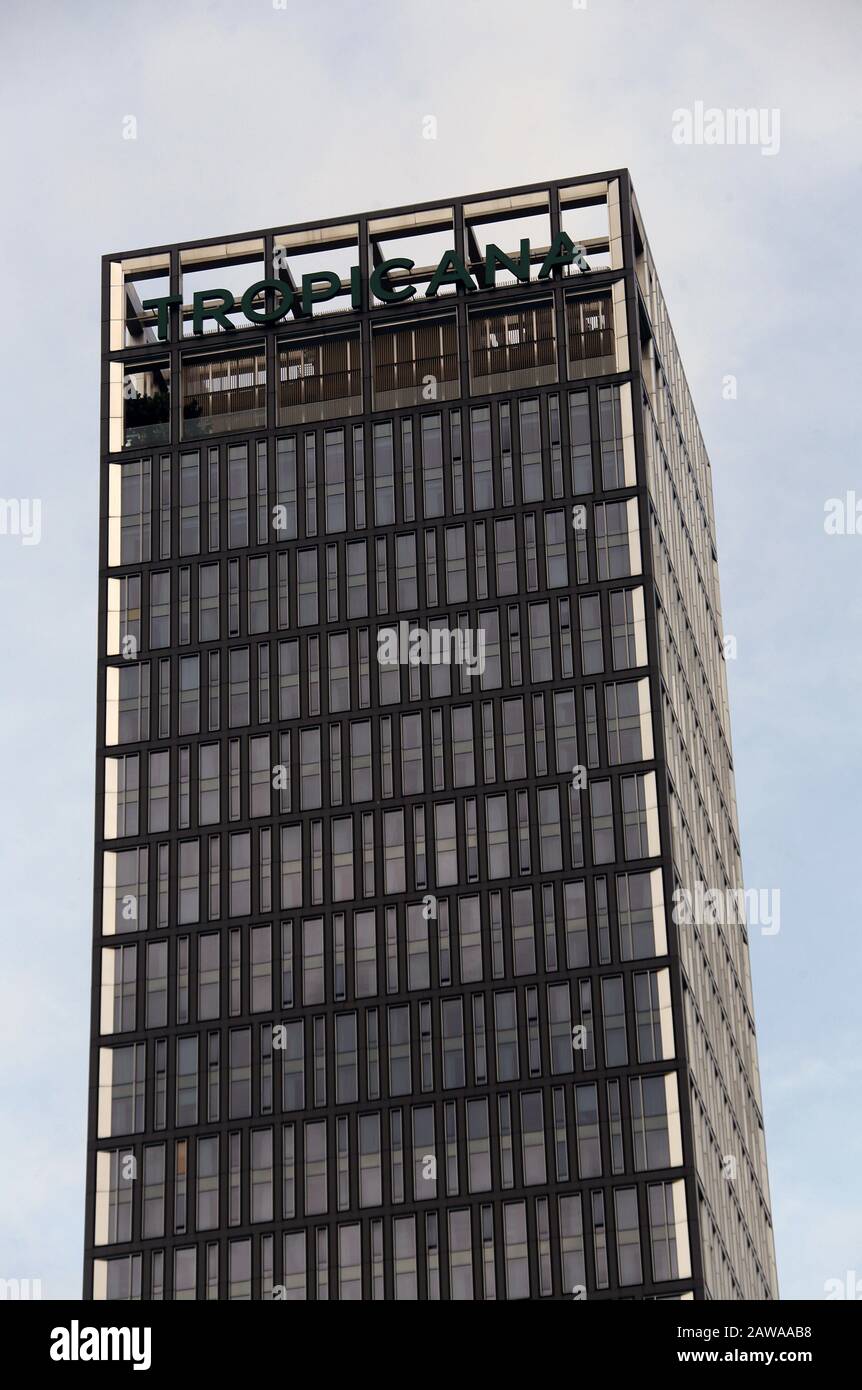 WKL Hotel et Tropicana Le bâtiment Residences à Kuala Lumpur Banque D'Images