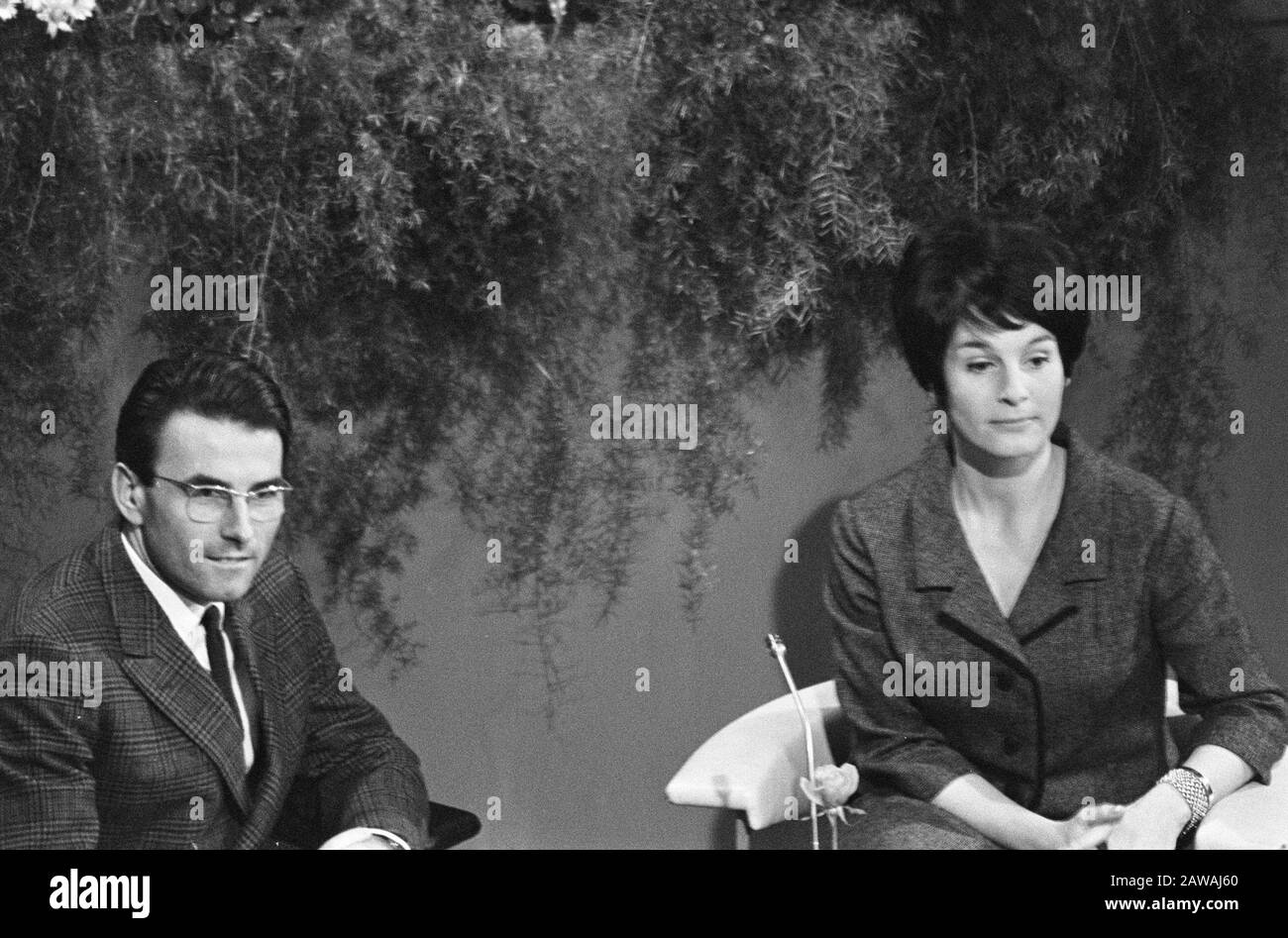 Mies and scene Joachim agitation (allemand de tel qu'il est) Date: 9 janvier 1966 mots clés: Scenes Personne Nom: Mies Banque D'Images