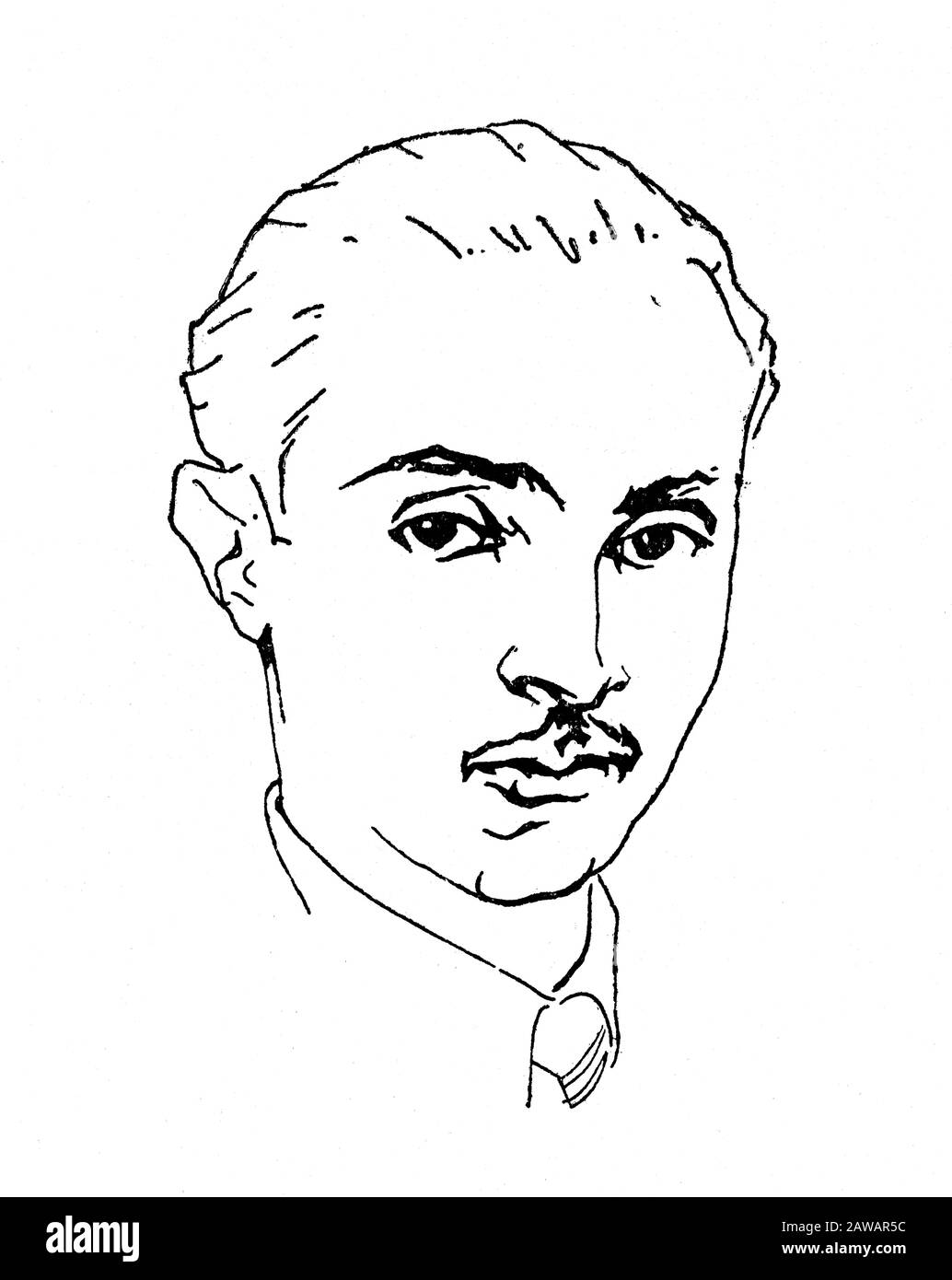 1935 , ITALIE : le célèbre écrivain et dramaturge italien VITALIANO BRANCATI ( 1907 - 1954 ), auteur DE DON GIOVANNI DI SICILIA ( 1941 ) , il BELL' A. Banque D'Images