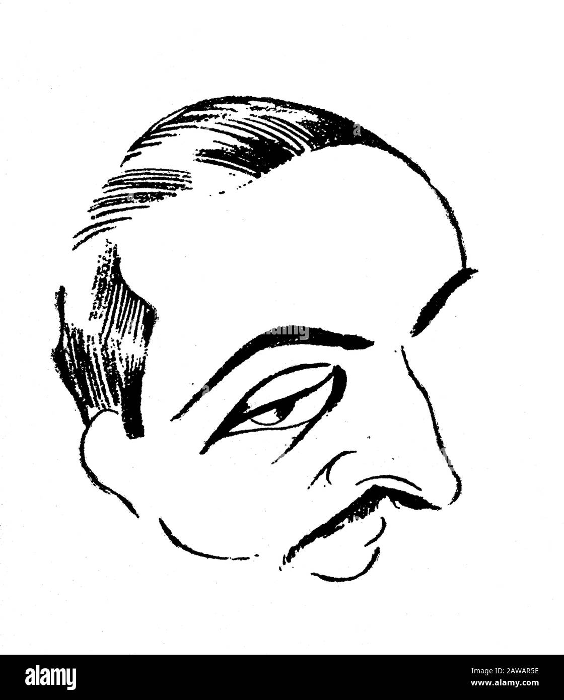 1935 , ITALIE : le célèbre écrivain et dramaturge italien VITALIANO BRANCATI ( 1907 - 1954 ), auteur DE DON GIOVANNI DI SICILIA ( 1941 ) , il BELL' A. Banque D'Images