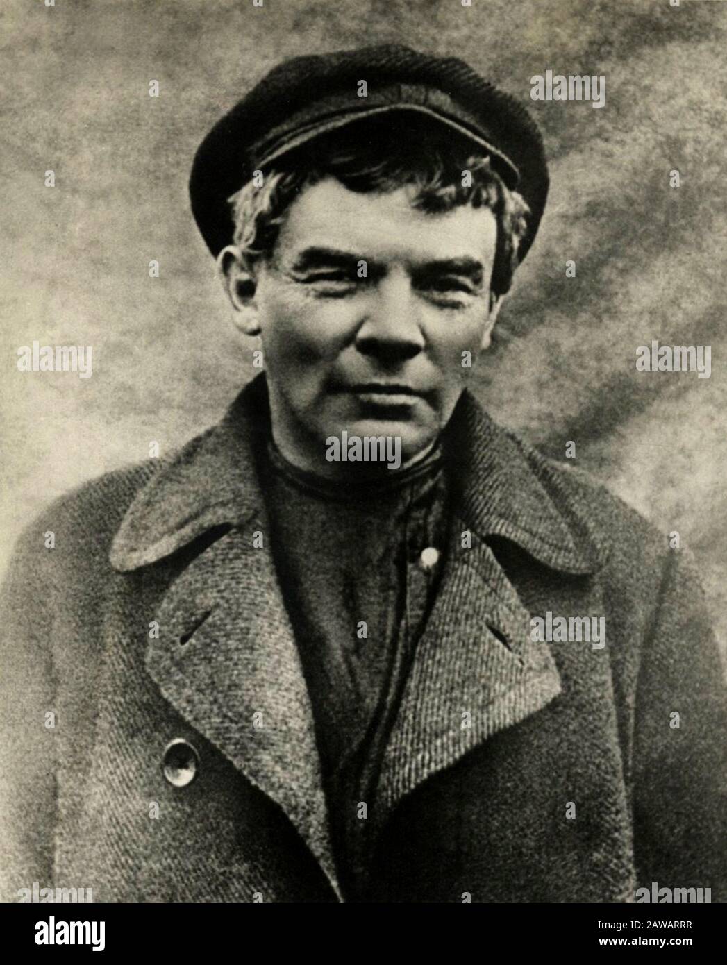 1917 , RUSSIE : le politicien russe Nikolaï LÉNINE Ulianov ( Vladimir Ilic Uljanov , Simbirsk 1870 - Gorki , Moskow 1924 ) quand était Banque D'Images