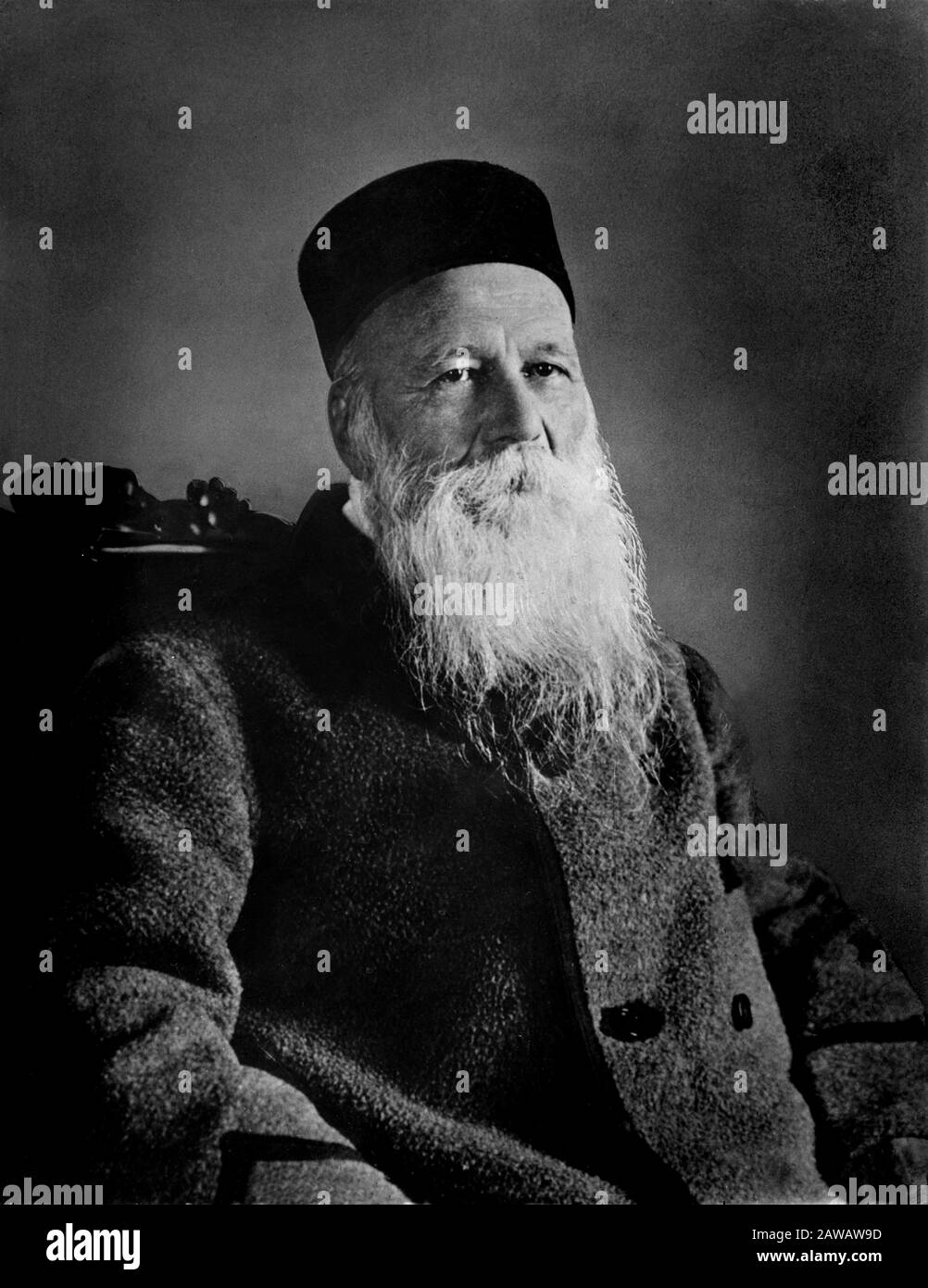 1901 : la suisse HENRY DUNANT ( Jean Henri Dunant , 1828 - 1910 ), fondateur de la Croix-Rouge et premier lauréat du Prix Nobel de la paix . Le 186 Banque D'Images