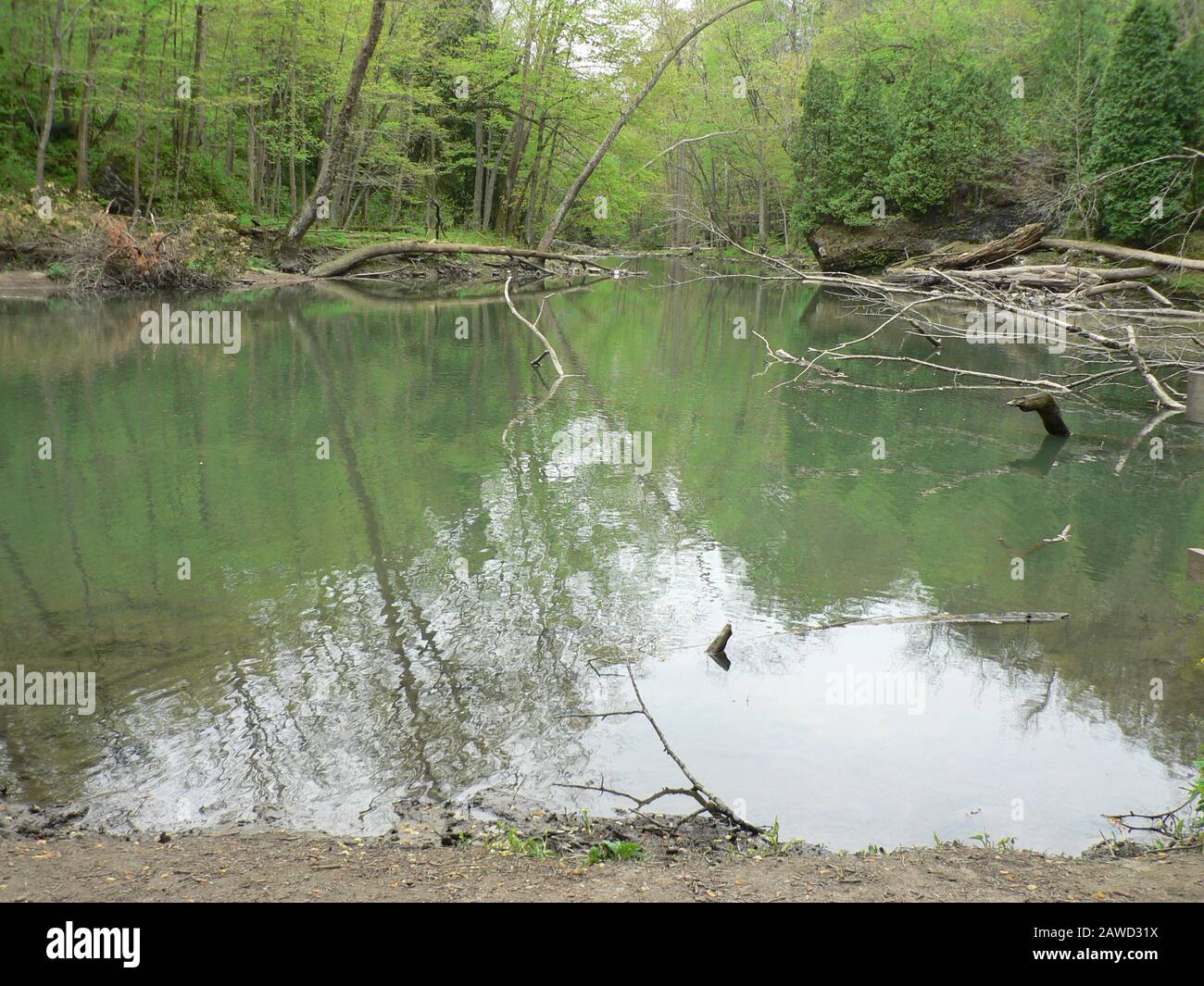 Parc National John Bryan, Ohio Banque D'Images